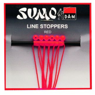 Schnurstopper - Sumo Line Stopper Red DAM