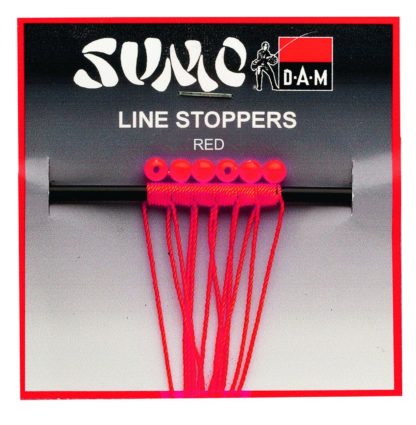 Schnurstopper - Sumo Line Stopper Red DAM